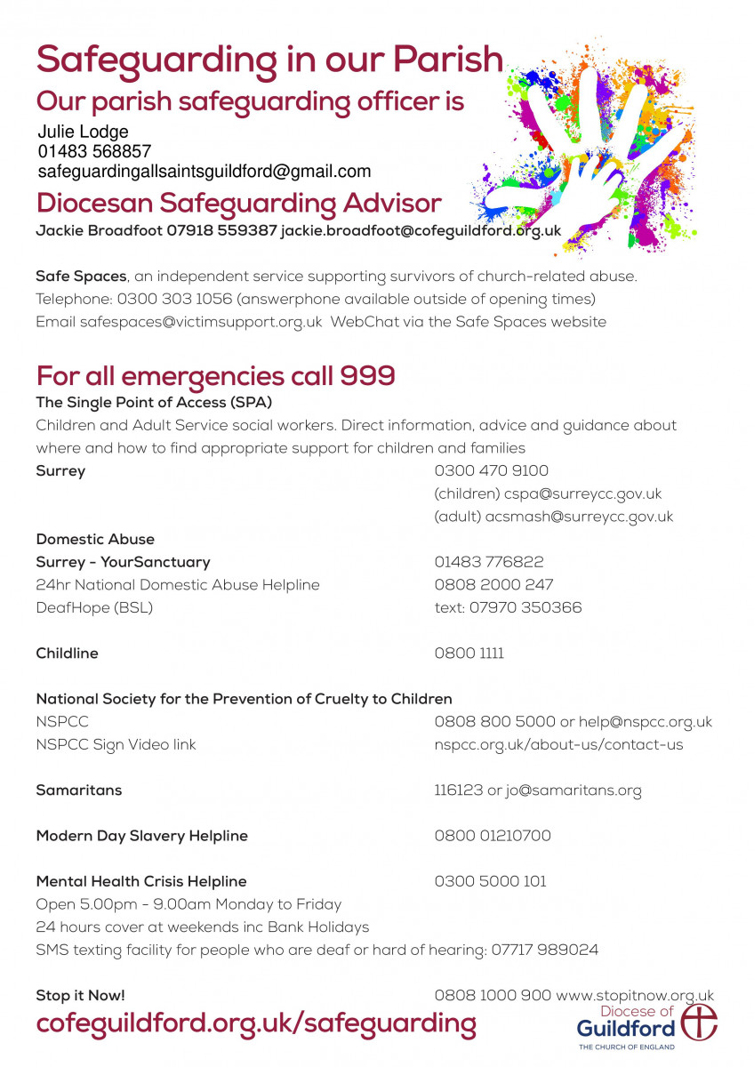 safeguarding poster