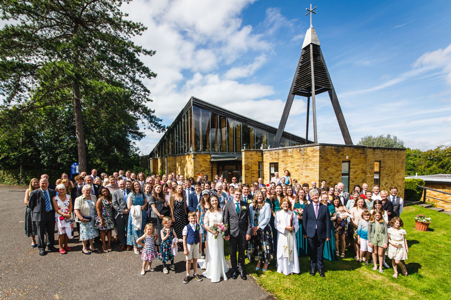 group wedding photo